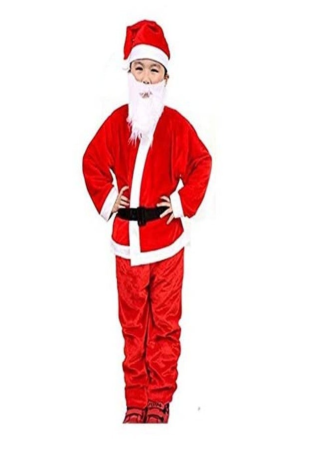 OSMOSIS Santa Claus Dress Costume for Baby Boys Girls Kids (7-10 Years) For Christmas/New Year (Perfect Series) - Image 1